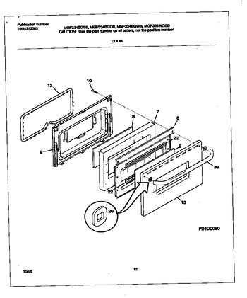 Diagram for MGF334BGDB