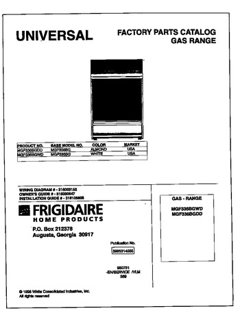 Diagram for MGF336BGWD