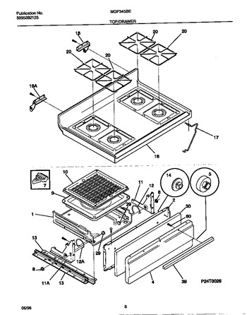 Diagram for MGF345BEWA