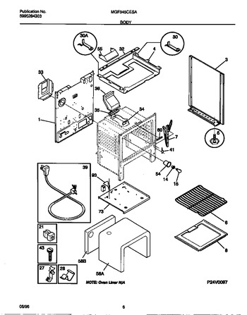 Diagram for MGF345CESA