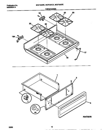 Diagram for MGF352CESA