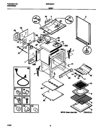 Diagram for MGF354CFSA