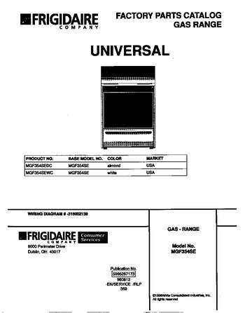 Diagram for MGF354SEDC