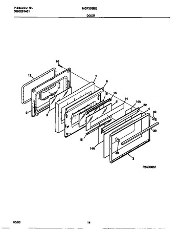 Diagram for MGF355BEDA