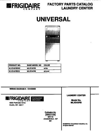 Diagram for MLXE42RBD2