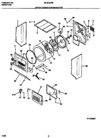 Diagram for MLXE42RBD2