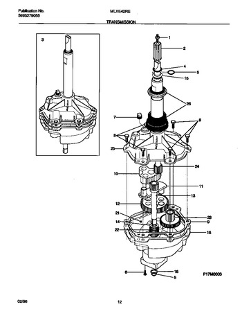 Diagram for MLXE42REW0