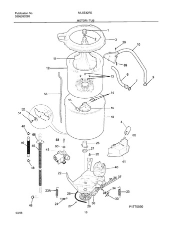 Diagram for MLXE42REW8