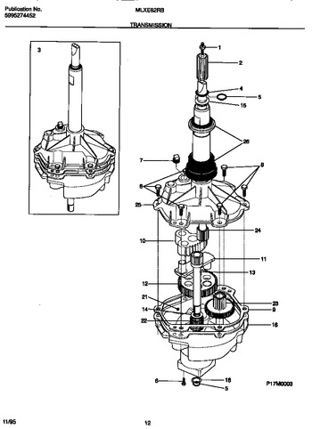 Diagram for MLXE62RBW2