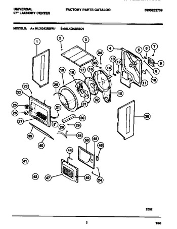 Diagram for MLXG42RBW1