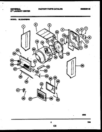 Diagram for MLXG42RBWD0