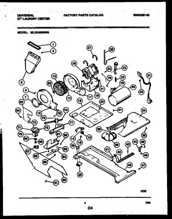 Diagram for MLXG42RBWD0