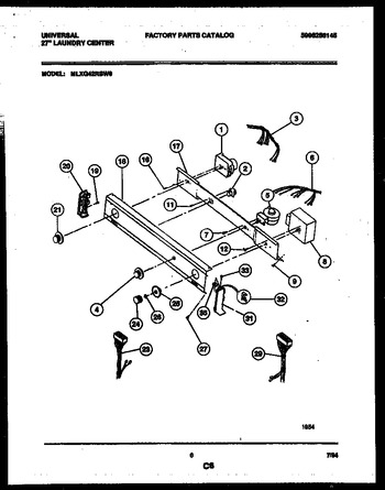 Diagram for MLXG42RBWD0