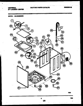 Diagram for MLXG42RBWD0