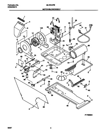 Diagram for MLXG42REW2