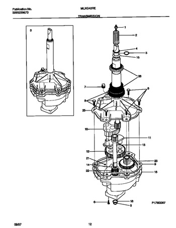 Diagram for MLXG42REW2