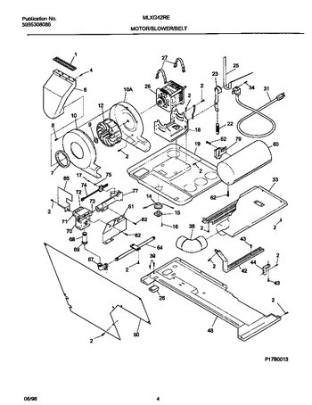 Diagram for MLXG42REW3