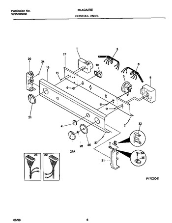 Diagram for MLXG42REW3