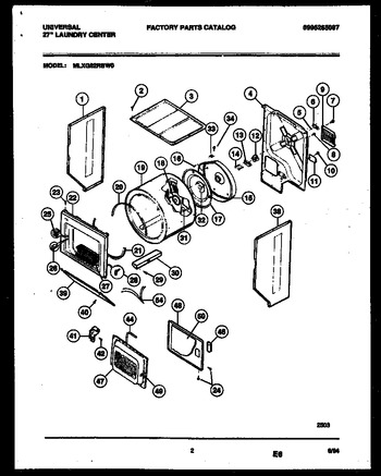 Diagram for MLXG62RBW0