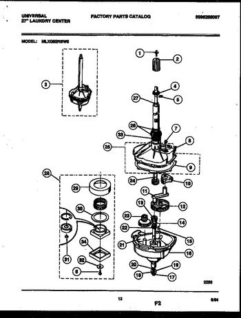 Diagram for MLXG62RBW0