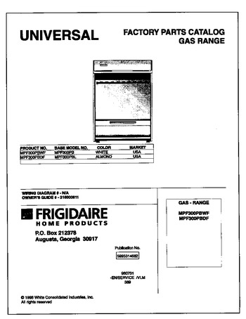 Diagram for MPF300PBWF