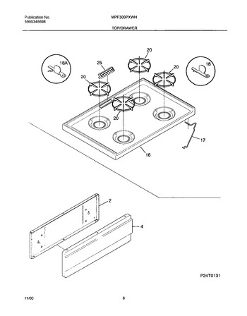 Diagram for MPF300PXWH