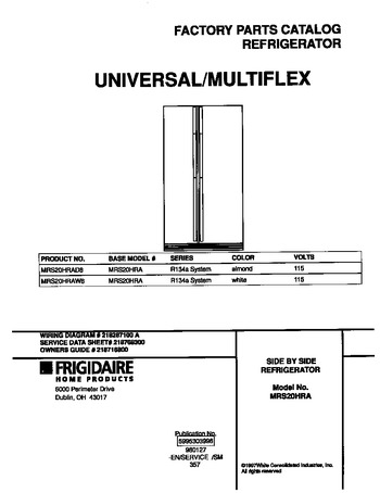 Diagram for MRS20HRAW8