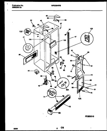 Diagram for MRS26WRBW0