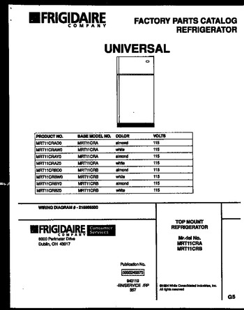 Diagram for MRT11CRAY0