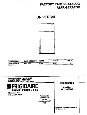 Diagram for MRT13BSCW2