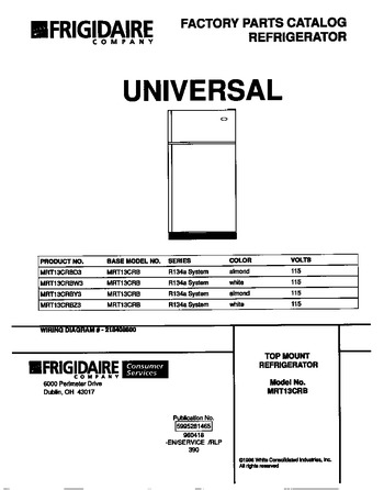 Diagram for MRT13CRBW3