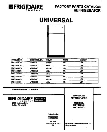 Diagram for MRT15CNCW0