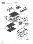 Diagram for 05 - Shelves, Controls, Divider, Mullion