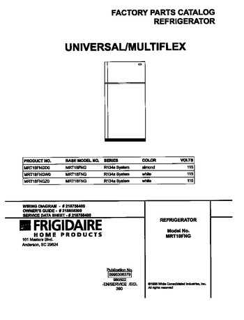 Diagram for MRT18FNGW0