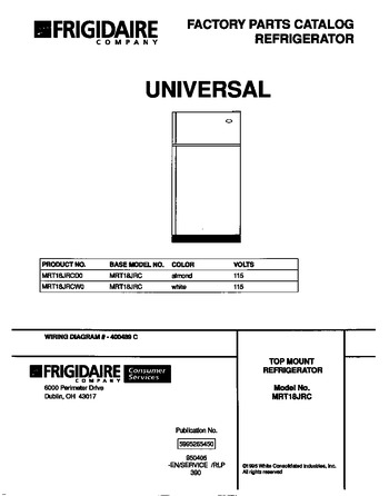 Diagram for MRT18JRCW0