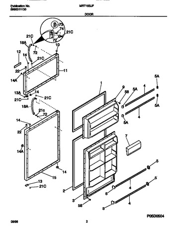 Diagram for MRT18SJFW2