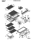 Diagram for 04 - Shelves, Controls, Divider, Mullion