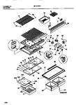 Diagram for 04 - Shelves, Controls, Divider, Mullion