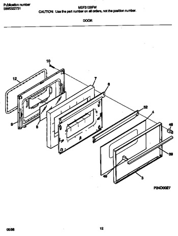 Diagram for MSF312BFWB