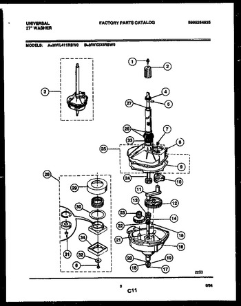 Diagram for MWL411RBD0