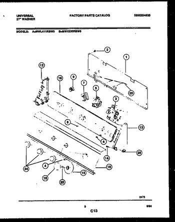 Diagram for MWL411RBD0