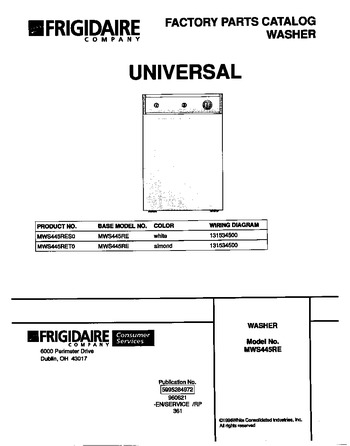 Diagram for MWS445RES0