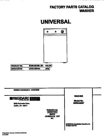 Diagram for MWS445RFS0