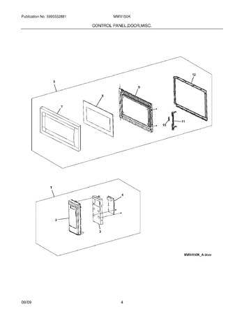 Diagram for MWV150KWA