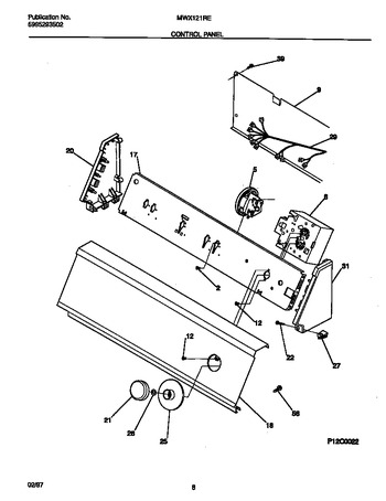 Diagram for MWX121REW1