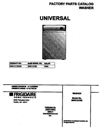 Diagram for MWX121REW3