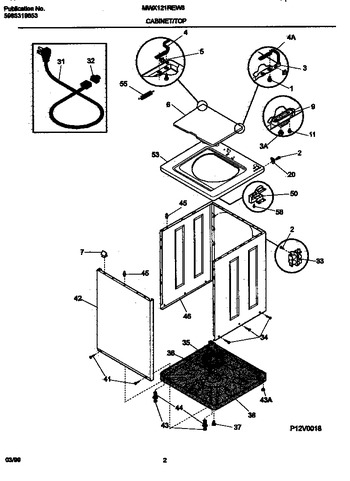 Diagram for MWX121REW3