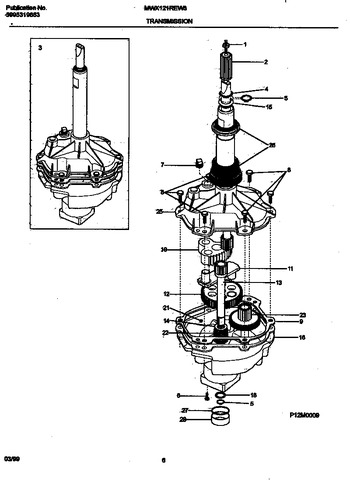 Diagram for MWX121REW3