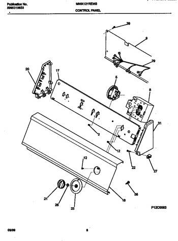 Diagram for MWX121REW3