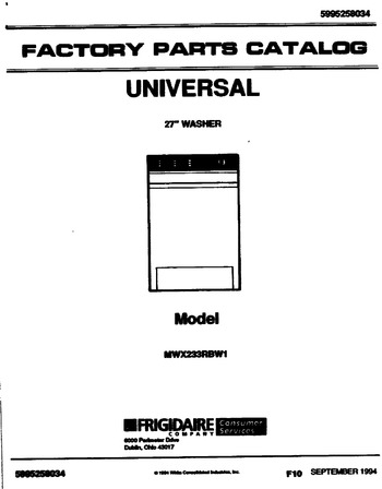 Diagram for MWX233MBW1